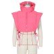 Pure Color Sleeveless Women's Short Down Coats