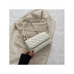 Fashion PU Pure Color Rhombus Lattice Satchels  Fashion PU Pure Color Rhombus Lattice Satchels