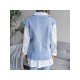 Simple White V Neck Solid Sweater Vest