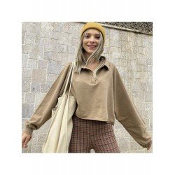 Casual Solid Loose Sweatshirts For Women