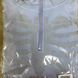 Hot Drilling Designer Skull Women Hoodies Tops