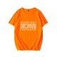 Casual Letter Printed Simple T Shirts For Women