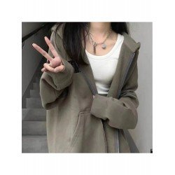 American Retro Autumn Printed Hooded Women's Sweater  American Retro Autumn Printed Hooded Women's Sweater