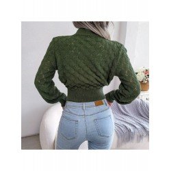 Mock Neck Stylish Ladies Pullover Sweater Mock Neck Stylish Ladies Pullover Sweater