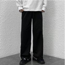  2024 Loose Striped Contrast Color Casual Pants
