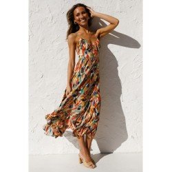 Beach V Neck Backless Women's Sleeveless Dress  Beach V Neck Backless Women's Sleeveless Dress