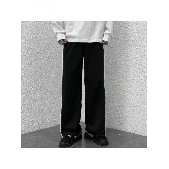  2024 Loose Striped Contrast Color Casual Pants