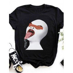 Sexy Ladies Graphic White T Shirts  Sexy Ladies Graphic White T Shirts