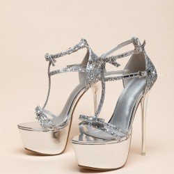  2024 Bow Pure Color Stiletto Women's High Heels
