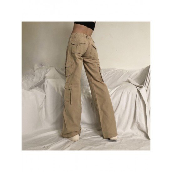  2024 Casual Pure Color Women's Denim Jeans