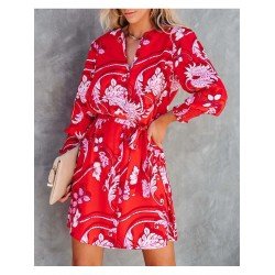 Fall Casual Loose Long Sleeve Dresses Fall Casual Loose Long Sleeve Dresses