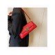  2024 PU Pure Color Underarm Bags