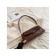  2024 PU Pure Color Underarm Bags