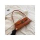  2024 PU Pure Color Underarm Bags