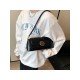  2024 PU Pure Color Underarm Bags