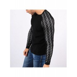 Round Neck Raglan Sleeve Men's Sweater Round Neck Raglan Sleeve Men's Sweater