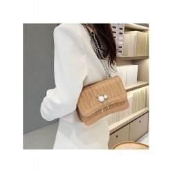 PU Pure Color Women's Messenger Bag  PU Pure Color Women's Messenger Bag