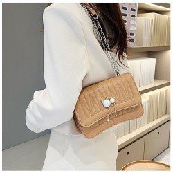  PU Pure Color Women's Messenger Bag