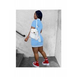 2024 Summer Leisure Women's Short Sleeve Dress  2024 Summer Leisure Women's Short Sleeve Dress