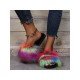  2024 Flat Fur Home Slippers For Women