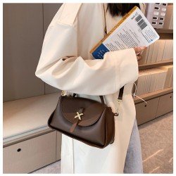Simple Casual Solid Shoulder Bags