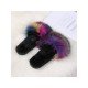  2024 Flat Fur Home Slippers For Women