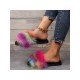  2024 Flat Fur Home Slippers For Women