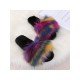  2024 Flat Fur Home Slippers For Women