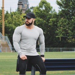 Casual Round Neck Men's Long Sleeve Top  Casual Round Neck Men's Long Sleeve Top