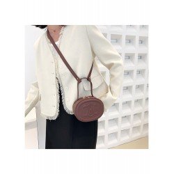 Pure Color Round Cake Bag For Women  Pure Color Round Cake Bag For Women