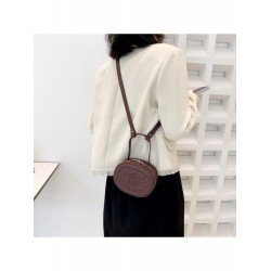 Pure Color Round Cake Bag For Women  Pure Color Round Cake Bag For Women