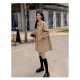  2024 Korean Casual Pure Color Women's Coats