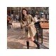  2024 Korean Casual Pure Color Women's Coats