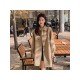  2024 Korean Casual Pure Color Women's Coats