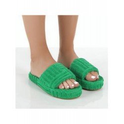 Winter Pure Color Home Platform Slippers  Winter Pure Color Home Platform Slippers