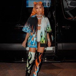 Fashion Casual Print Women's Short Sleeve Shirt  Fashion Casual Print Women's Short Sleeve Shirt