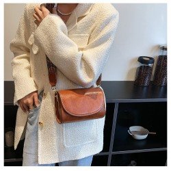 Vintage Brown Ladies Shoulder Bags