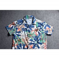  Summer Casual Lapel Men's Short Sleeve Shirt