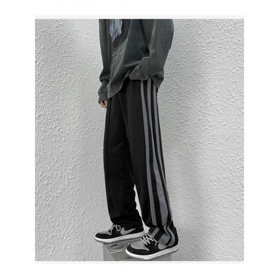  2024 Fall Loose Contrast Color Long Pants