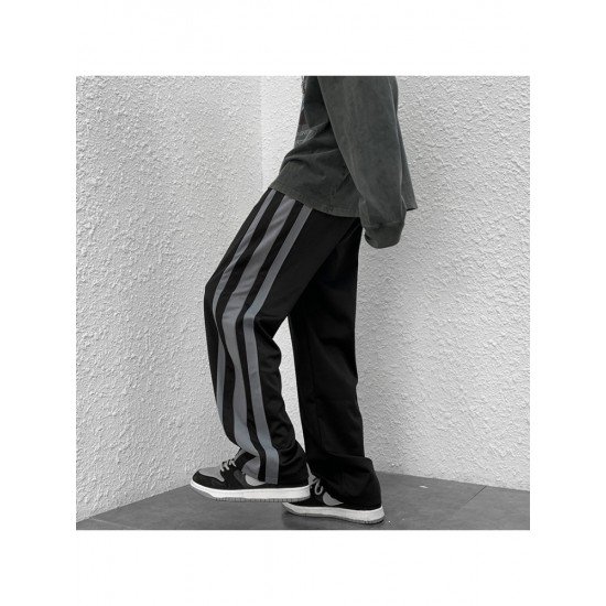  2024 Fall Loose Contrast Color Long Pants