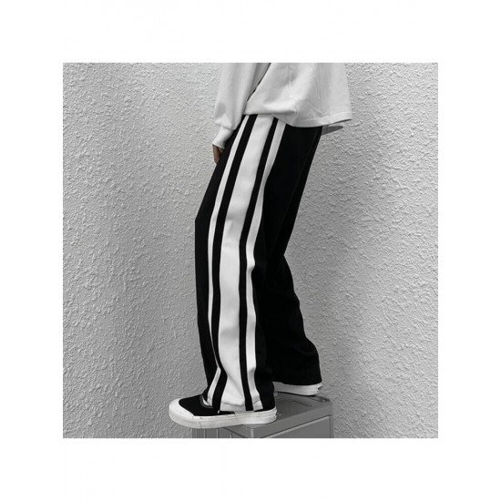  2024 Fall Loose Contrast Color Long Pants