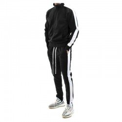 Contrast Color Matching Men Tracksuit Sets Contrast Color Matching Men Tracksuit Sets