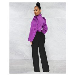 New Fashion Turtle Neck Top And Trouser Sets New Fashion Turtle Neck Top And Trouser Sets