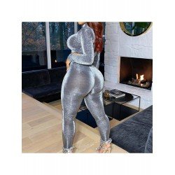 Designer New Turtle Neck Matching 2 Piece Trouser Sets