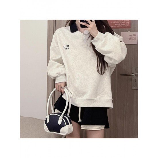  2024 Autumn Casual Letter Printed Women's Sweater