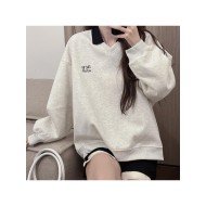  2024 Autumn Casual Letter Printed Women's Sweater