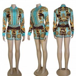 Women Printed Matching 2 Piece Outfit Sets