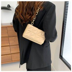  2024 Fashion Pure Color Ladies Shoulder Bags