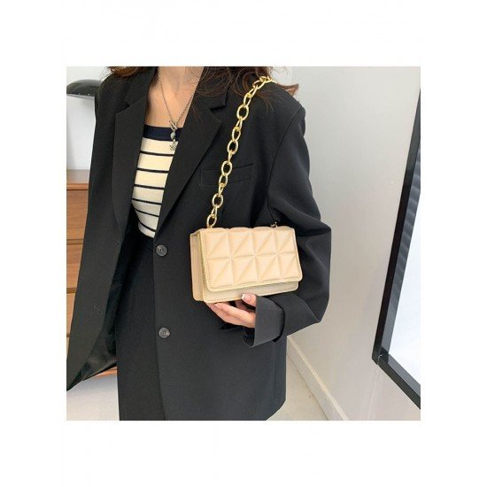  2024 Fashion Pure Color Ladies Shoulder Bags
