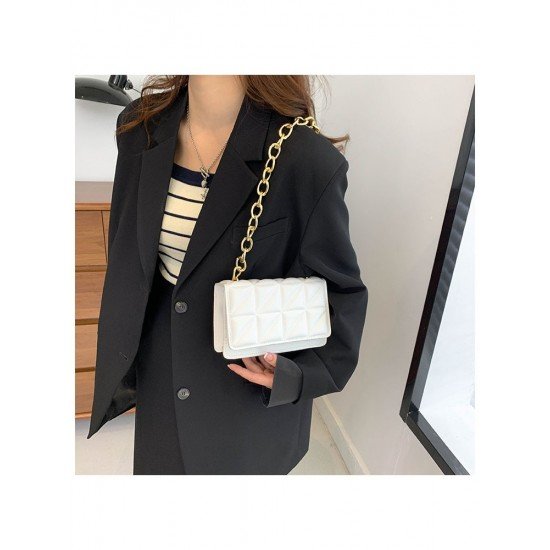  2024 Fashion Pure Color Ladies Shoulder Bags